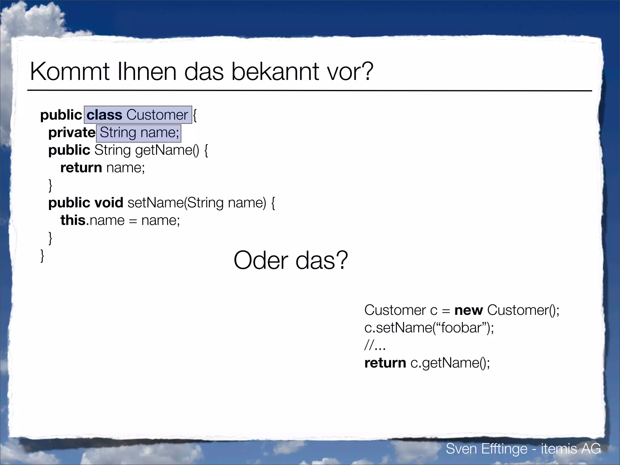 Vermisste Sprachfeatures in Java (german)