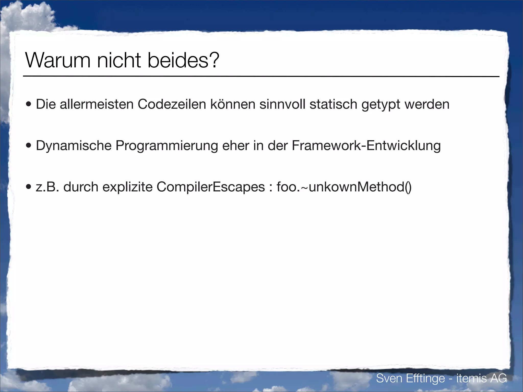 Vermisste Sprachfeatures in Java (german)