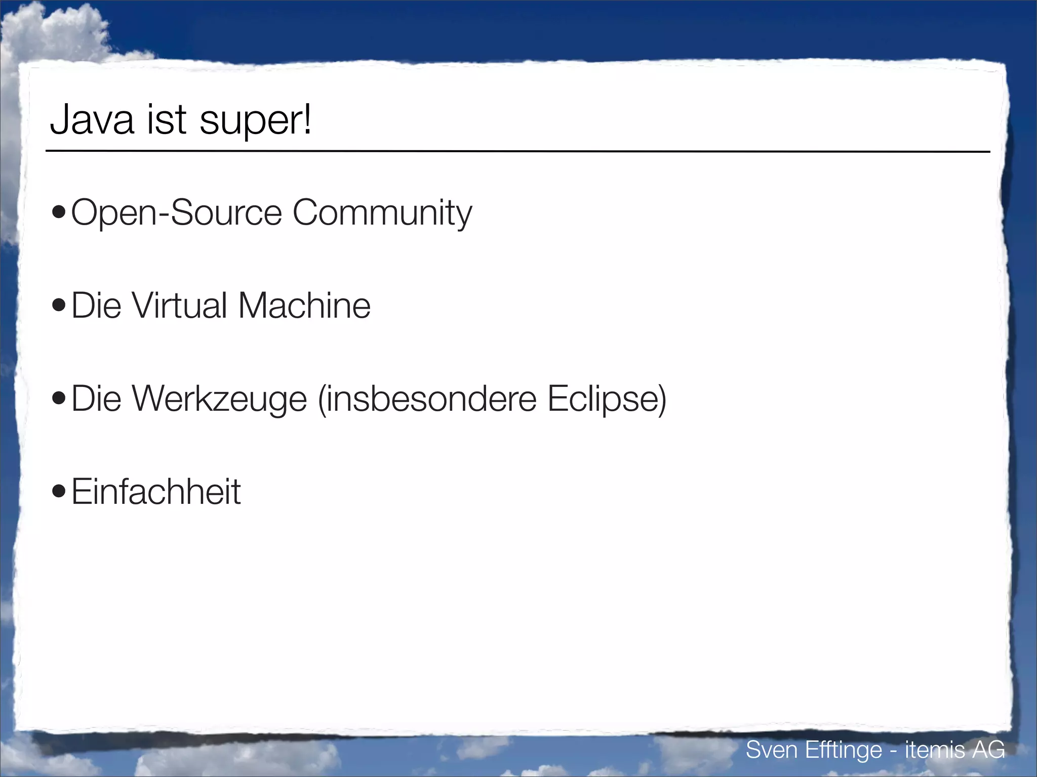 Vermisste Sprachfeatures in Java (german)