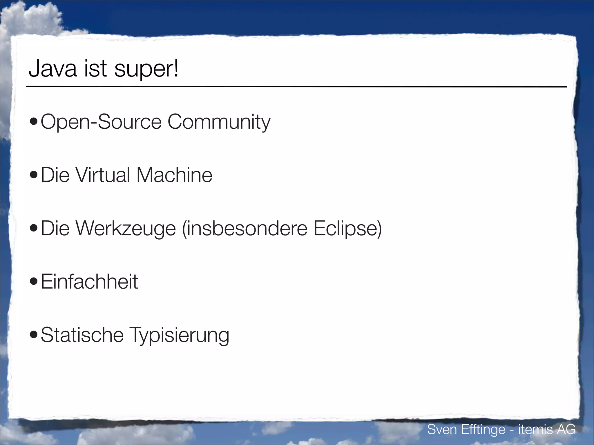 Vermisste Sprachfeatures in Java (german)