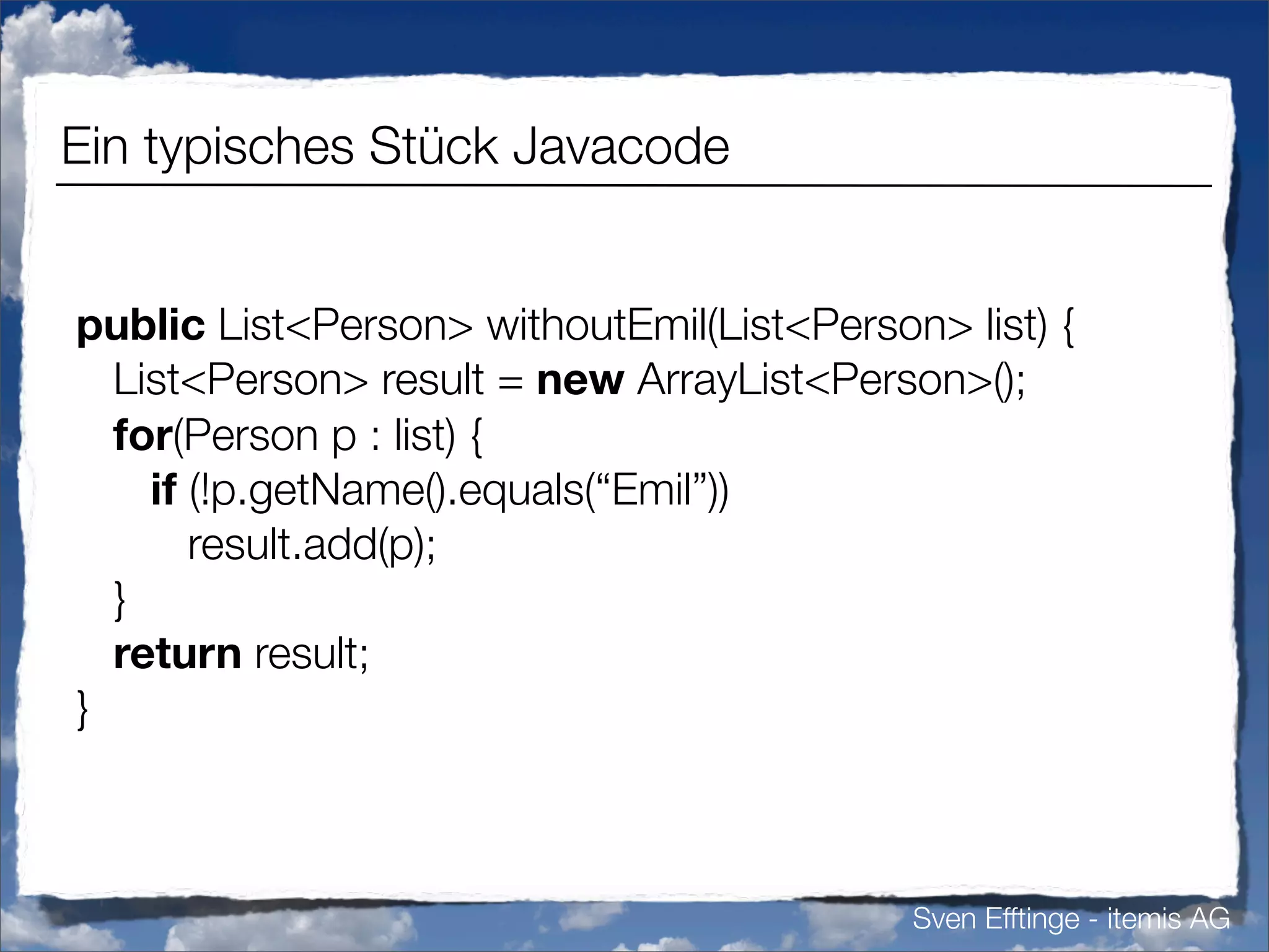 Vermisste Sprachfeatures in Java (german)