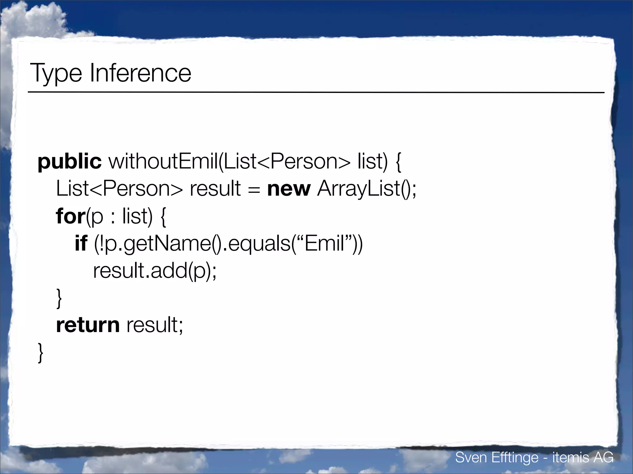 Vermisste Sprachfeatures in Java (german)