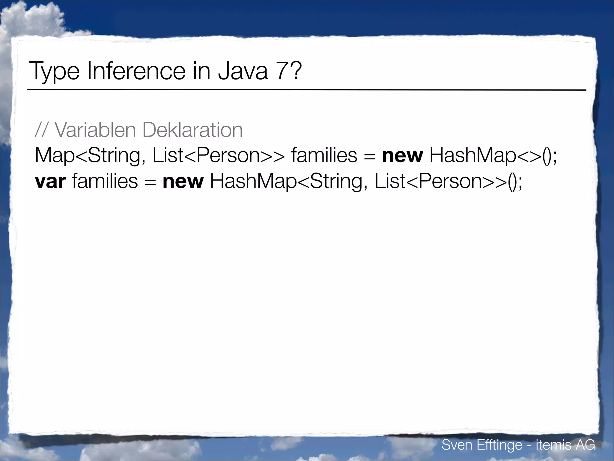 Vermisste Sprachfeatures in Java (german)