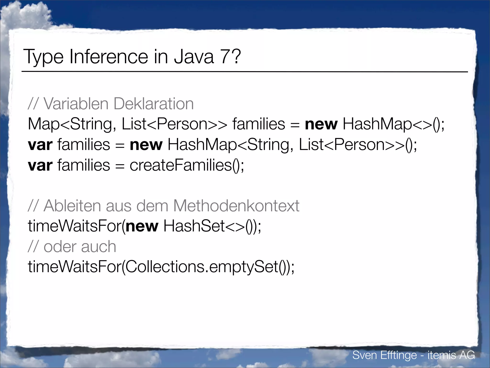 Vermisste Sprachfeatures in Java (german)