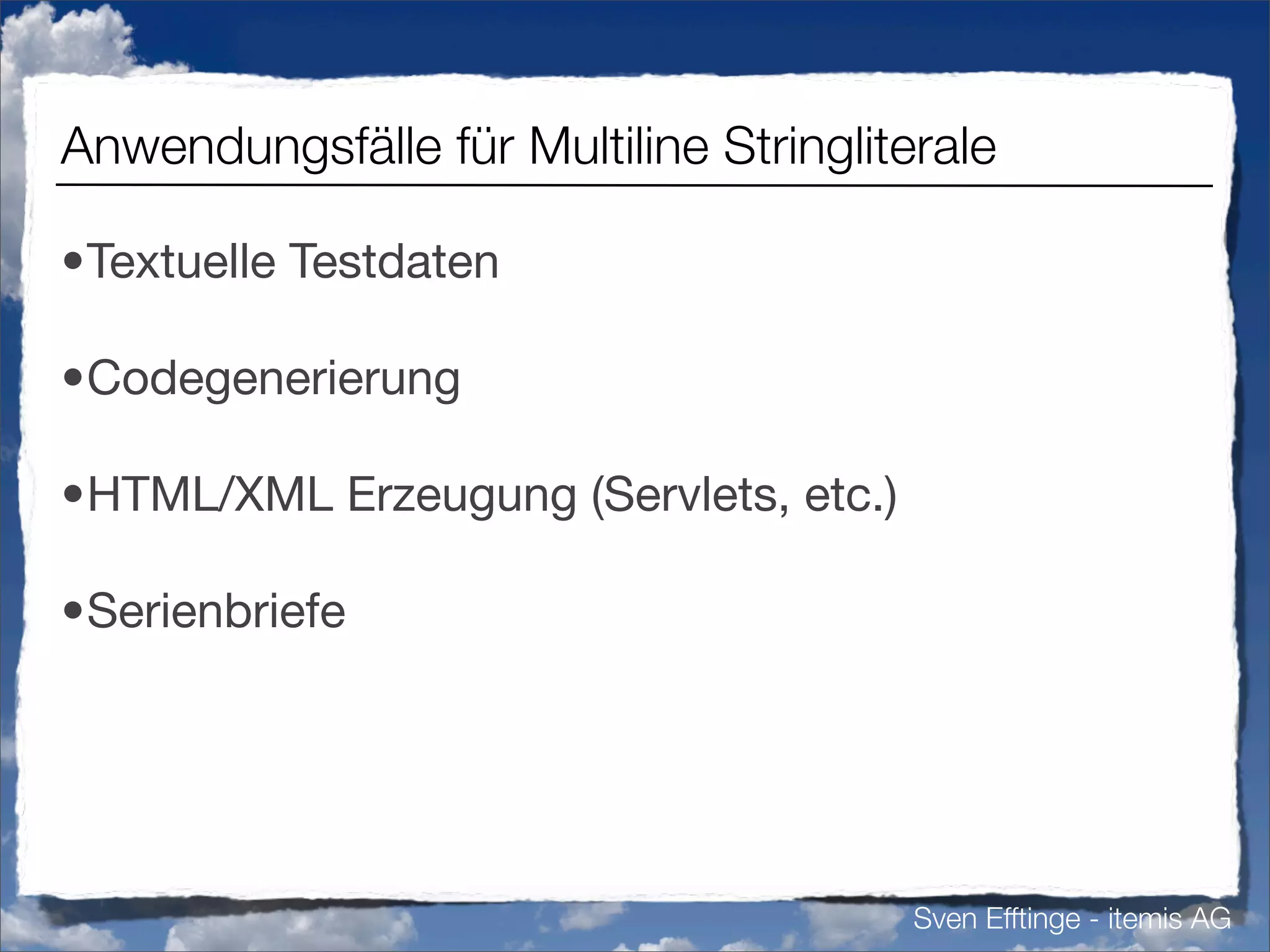 Vermisste Sprachfeatures in Java (german)