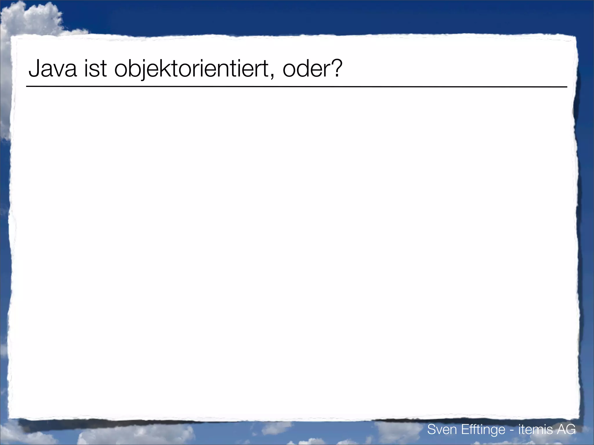 Vermisste Sprachfeatures in Java (german)
