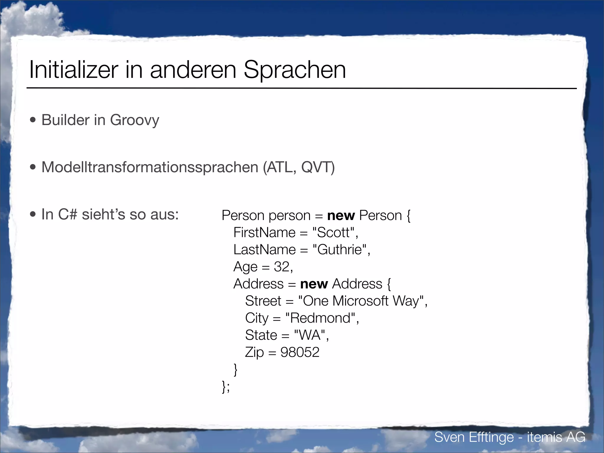 Vermisste Sprachfeatures in Java (german)