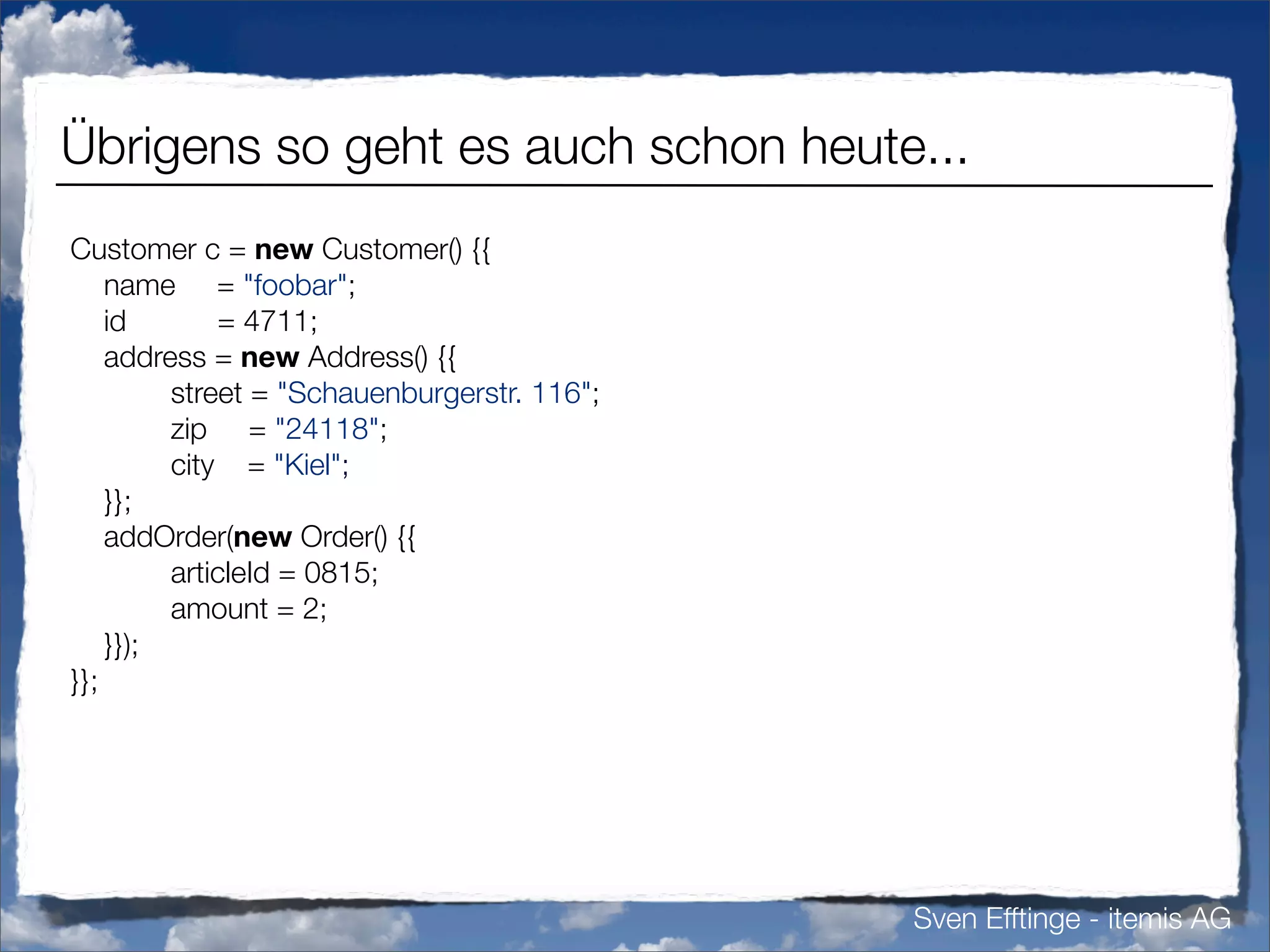 Vermisste Sprachfeatures in Java (german)