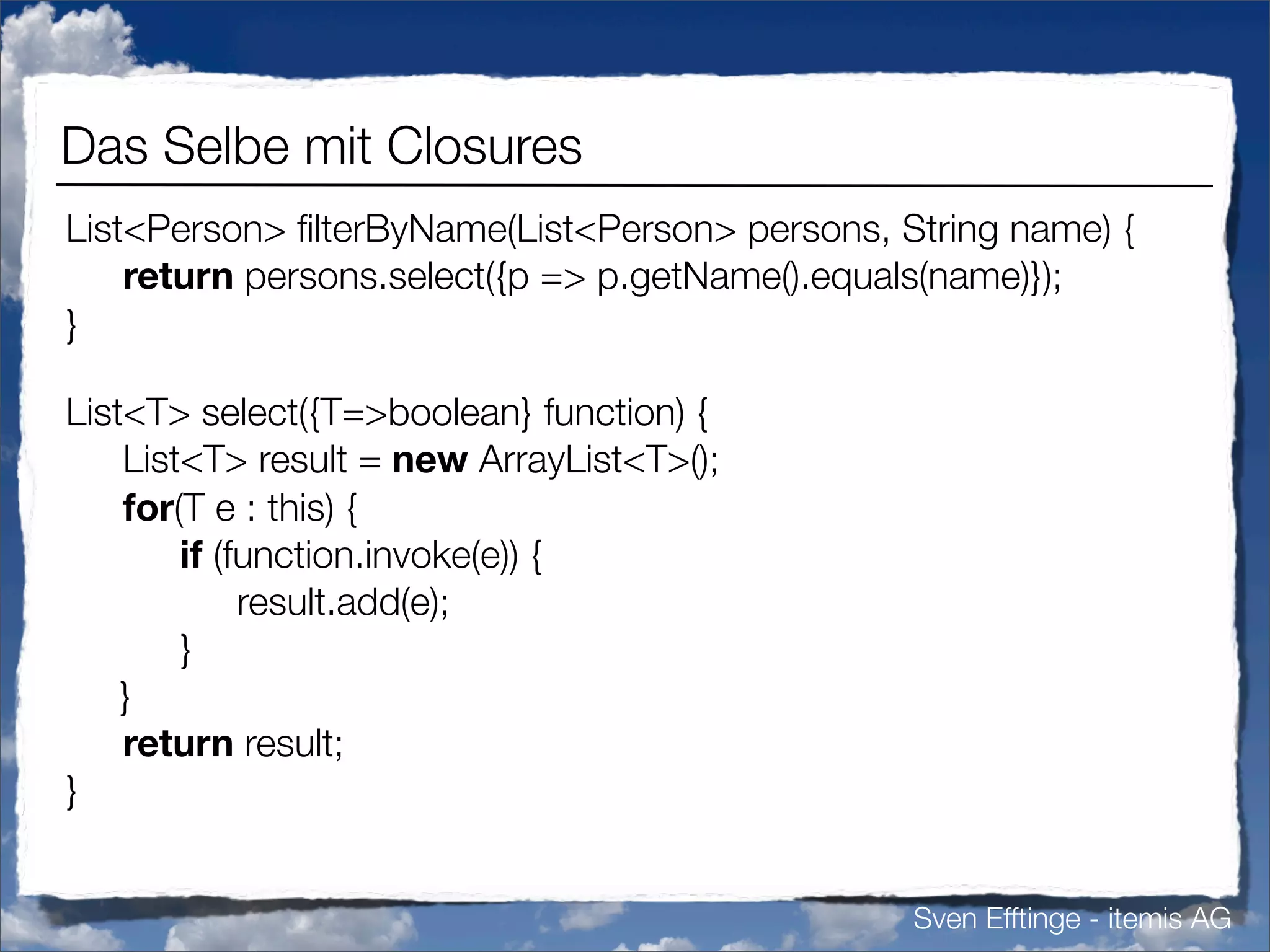 Vermisste Sprachfeatures in Java (german)
