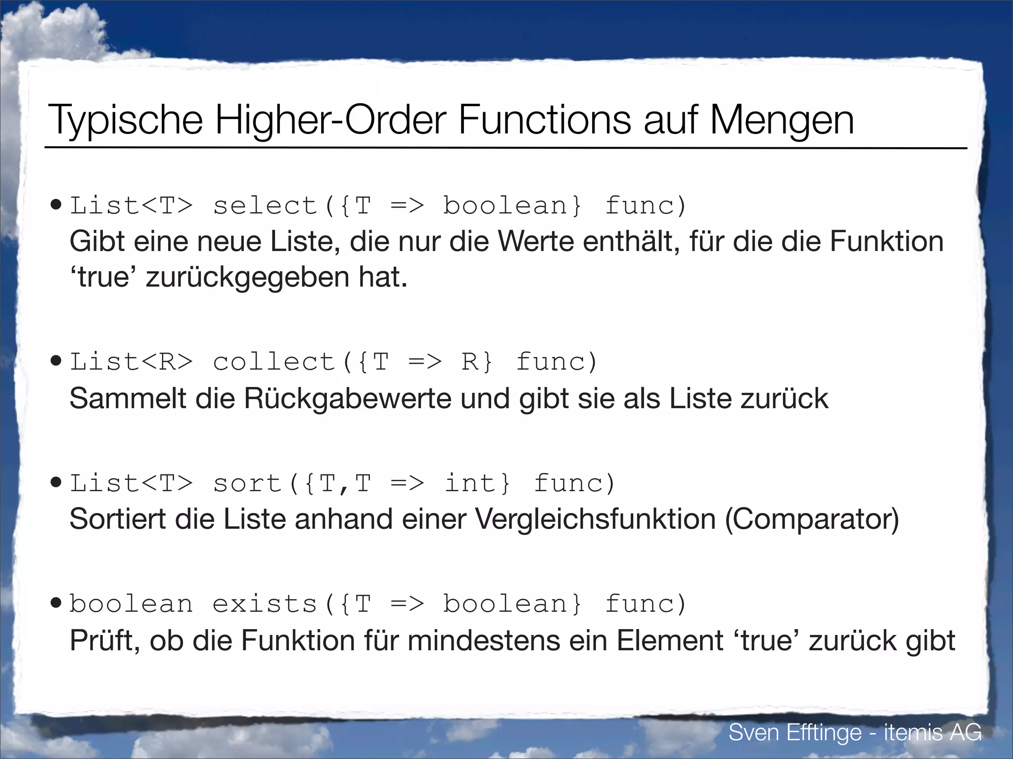 Vermisste Sprachfeatures in Java (german)