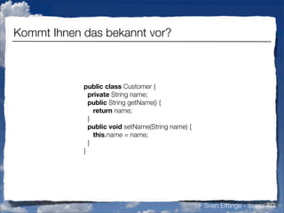 Vermisste Sprachfeatures in Java (german)