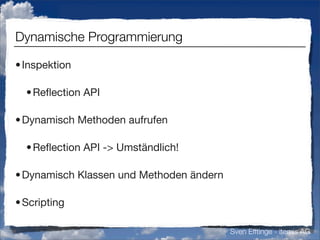 Vermisste Sprachfeatures in Java (german)