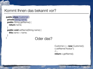 Vermisste Sprachfeatures in Java (german)