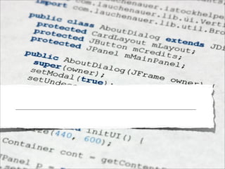 Vermisste Sprachfeatures in Java (german)