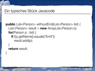 Vermisste Sprachfeatures in Java (german)