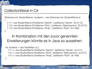 Vermisste Sprachfeatures in Java (german)