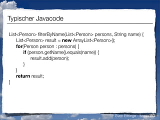 Vermisste Sprachfeatures in Java (german)