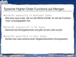 Vermisste Sprachfeatures in Java (german)