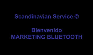 Scandinavian Service © Bienvenido MARKETING BLUETOOTH 