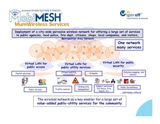 MobiMESH: Introduction to Wireless MESH Networks