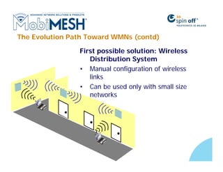 MobiMESH: Introduction to Wireless MESH Networks