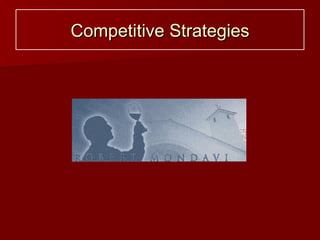 Competitive Strategies 