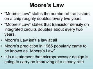 Moore's Law Statistical Validation [Updated] - Sanjoy Sanyal | PPTX