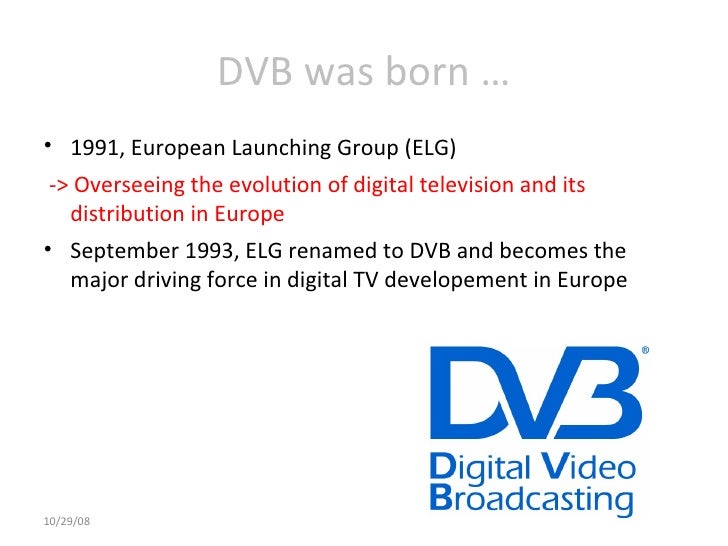 Introduction to Digital Broadcast