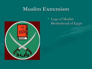 Muslim Extremism Logo of Muslim Brotherhood of Egypt 