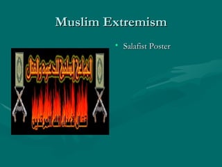 Muslim Extremism Salafist Poster 
