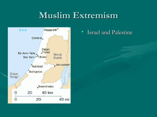 Muslim Extremism Israel and Palestine 