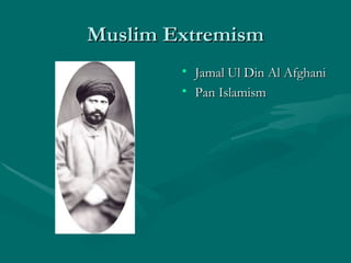 Muslim Extremism Jamal Ul Din Al Afghani Pan Islamism 