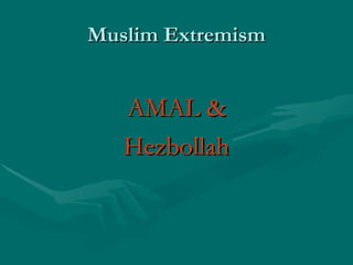 Muslim Extremism AMAL & Hezbollah 