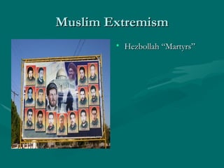 Muslim Extremism Hezbollah “Martyrs” 