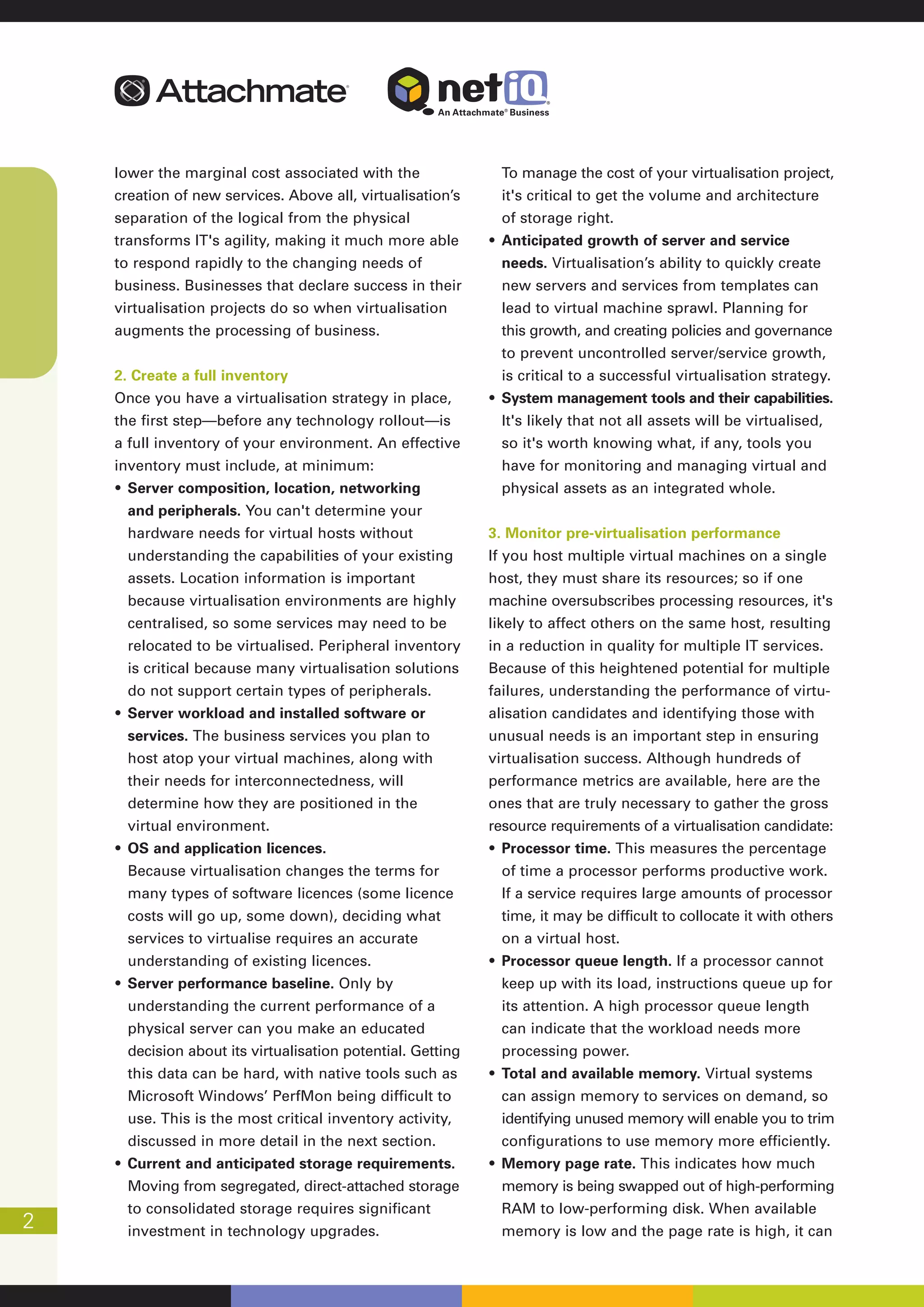 Virtualising your mission-critical applications