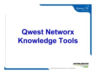 Networx Orientation Training