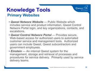Networx Orientation Training