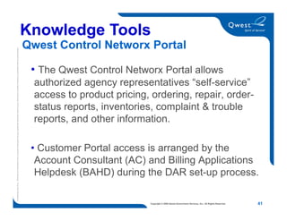 Networx Orientation Training