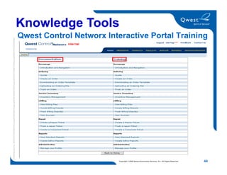 Networx Orientation Training