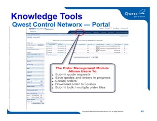 Networx Orientation Training