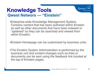 Networx Orientation Training