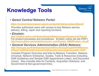 Networx Orientation Training