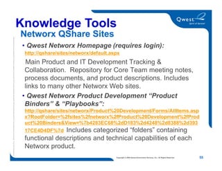 Networx Orientation Training