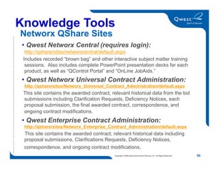 Networx Orientation Training