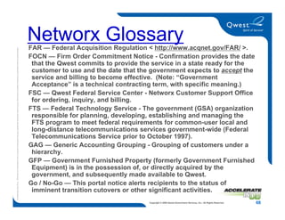 Networx Orientation Training
