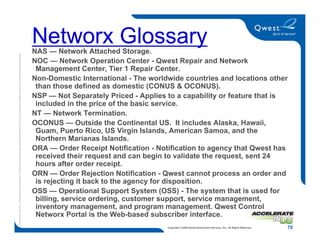 Networx Orientation Training