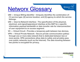 Networx Orientation Training