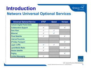 Networx Orientation Training