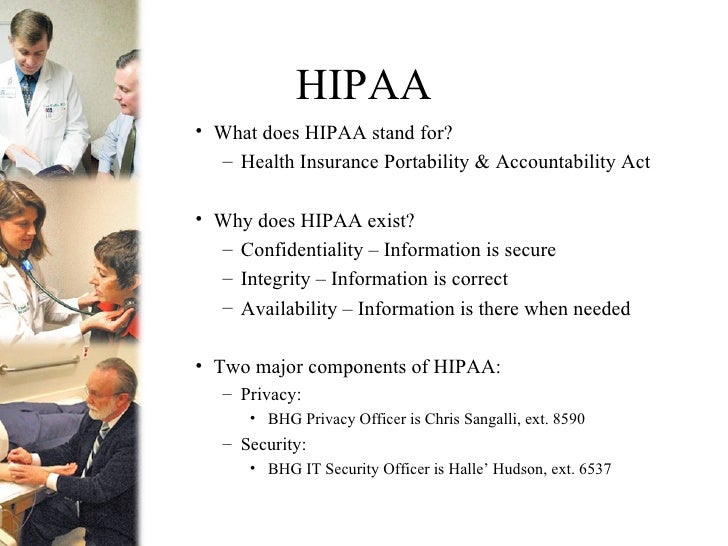 what does hipaa stand for privacy what does hipaa stand for privacy