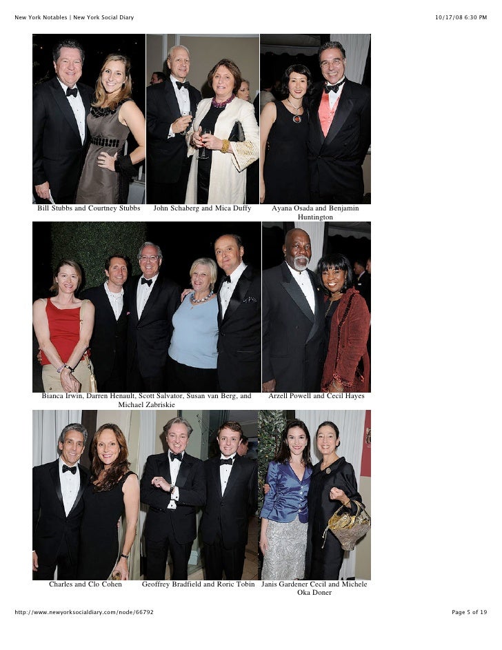 New York Social Diary